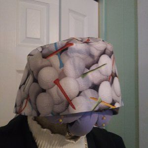 2295 Jeaniemade Short Size Surgery Cap/Do-Rag With Ties in The Back